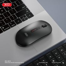 XO Kablosuz Aerodinamik Ultra Sessiz Tıklama Mouse Siyah